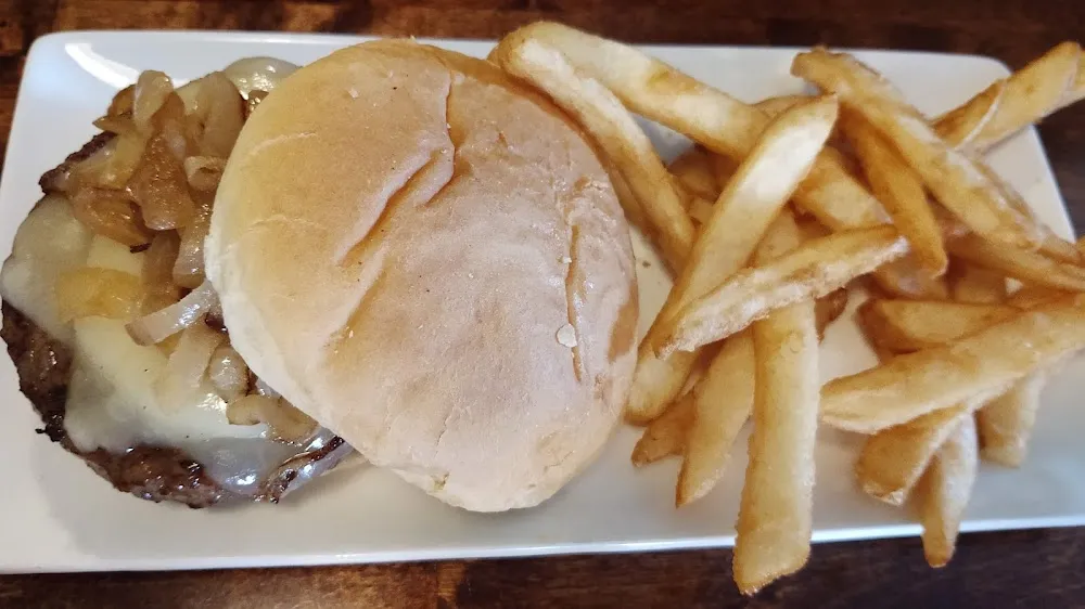 Half Pound Burger with Fries