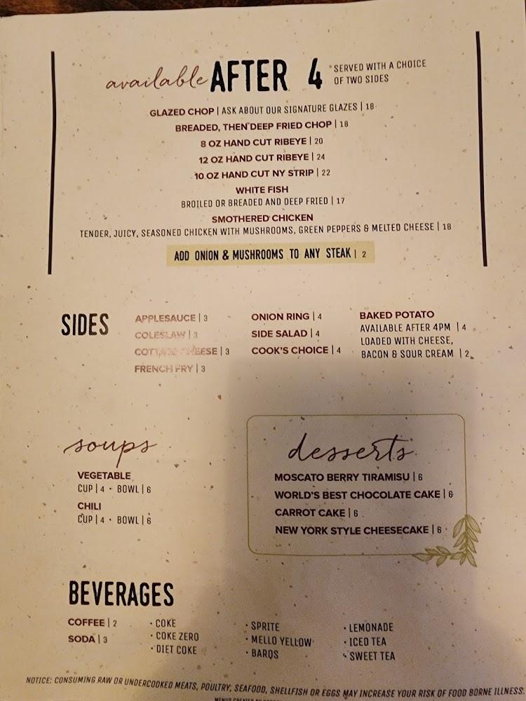 One10 West Main Menu image 2